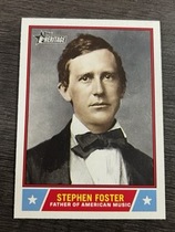 2025 Topps Heritage Notable Americans #NS-58 Stephen Foster