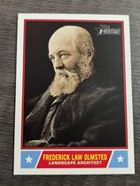 2025 Topps Heritage Notable Americans #NS-97 Frederick Law Olmsted