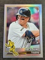 2025 Topps Heritage 1976 Redefined Holographic #76R-19 Jace Jung