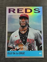 2025 Topps Heritage 25th Anniversary Holographic #H25-13 Elly De La Cruz