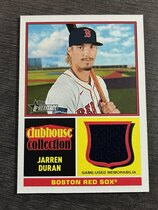 2025 Topps Heritage Clubhouse Collection Relics #CCR-JD Jarren Duran