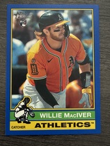 2025 Topps Heritage High Number Dark Blue Bordered #533 Willie Maciver