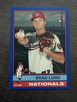 2025 Topps Heritage High Number Dark Blue Bordered #548 Brad Lord