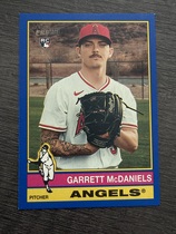 2025 Topps Heritage High Number Dark Blue Bordered #578 Garrett Mcdaniels