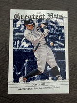 2026 Topps 2025 Greatest Hits #GH-2 Aaron Judge
