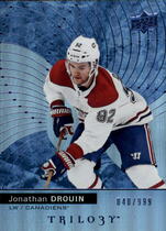 2017 Upper Deck Trilogy Blue Foil #47 Jonathan Drouin
