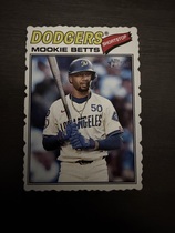 2026 Topps Heritage Deckle Edge #12 Mookie Betts