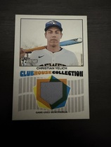 2026 Topps Heritage Clubhouse Collection Relics #CCR-CY Christian Yelich
