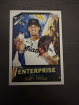 2026 Topps Heritage The Enterprise #TE-EP Eury Perez