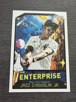 2026 Topps Heritage The Enterprise #TE-JCJ Jazz Chisholm Jr.