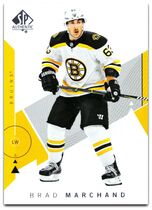 2018 SP Authentic #89 Brad Marchand