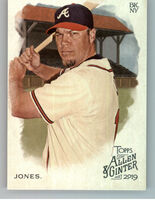 2019 Topps Allen & Ginter #14 Chipper Jones
