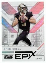 2019 Score Epix Season #ES-4 Drew Brees