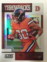 2019 Score Throwbacks #T-18 Phillip Lindsay