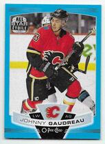 2019 Upper Deck O-Pee-Chee OPC Blue Border #184 Johnny Gaudreau