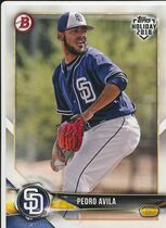 2018 Bowman Holiday #TH-PA Pedro Avila