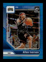 2024 Donruss Optic Aqua #237 Allen Iverson