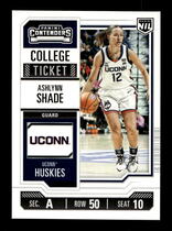 2024 Panini NIL UConn Contenders #6 Ashlynn Shade