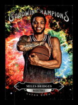 2020 Upper Deck Goodwin Champions #148 Miles Bridges