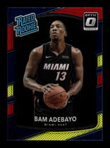 2017 Donruss Optic Red and Yellow (Mega Box) #187 Bam Adebayo