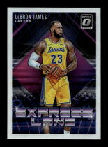 2018 Donruss Optic Express Lane #4 Lebron James