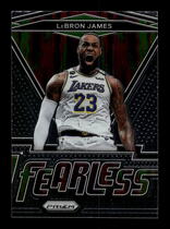 2020 Panini Prizm Fearless #6 Lebron James