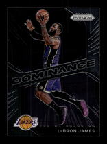 2020 Panini Prizm Dominance #17 Lebron James