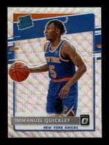 2020 Donruss Optic Silver Wave (Fanatics Factory Set) #175 Immanuel Quickley