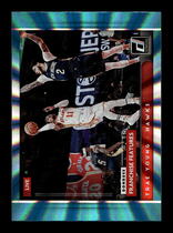 2021 Donruss Franchise Features Teal Laser Holo #3 Trae Young