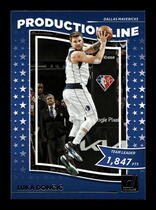 2022 Donruss Production Line #9 Luka Doncic
