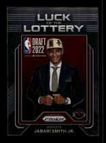 2022 Panini Prizm Luck of the Lottery #7 Jabari Smith Jr.