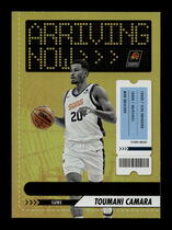2023 Panini NBA Hoops Arriving Now Holo #5 Toumani Camara