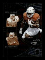 2023 Panini Select Draft Picks Select Company #3 Bijan Robinson|Jamaal Charles|Ricky Williams
