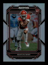 2023 Panini Prizm Draft Picks Silver Prizm #146 Marvin Mims