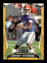 2023 Leaf Draft Gold #40 Anthony Richardson