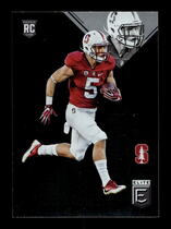 2017 Panini Elite Draft Picks #118 Christian Mccaffrey
