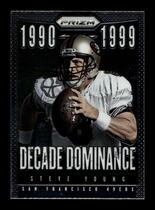 2013 Panini Prizm Decade Dominance #16 Steve Young