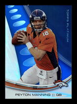 2013 Topps Platinum Sapphire #69 Peyton Manning
