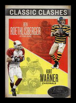 2016 Panini Classics Classic Clashes #2 Ben Roethlisberger|Kurt Warner