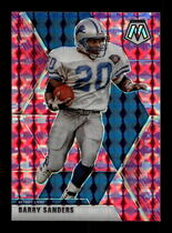 2020 Panini Mosaic Pink Camo #76 Barry Sanders