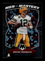 2020 Panini Mosaic Men of Mastery #MM14 Aaron Rodgers