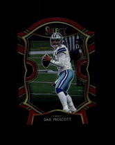2020 Panini Select Maroon Die-Cut Prizm #9 Dak Prescott