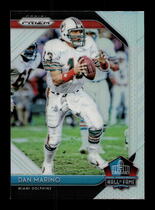 2018 Panini Prizm Hall of Fame Prizm #HOF-12 Dan Marino