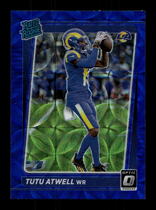 2021 Donruss Optic Blue Scope #220 Tutu Atwell