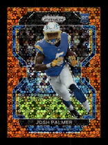 2021 Panini Prizm Prizm Orange Disco #359 Josh Palmer