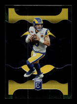 2022 Donruss Elite Title Waves Green #TW9 Matthew Stafford