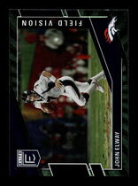 2022 Donruss Elite Field Vision Green #FV-10 John Elway