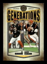 2022 Panini Legacy Generations #G-1 Boomer Esiason|Joe Burrow