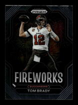 2022 Panini Prizm Fireworks #F-3 Tom Brady