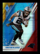 2021 Panini Phoenix Fire Burst (Factory Set) #18 Christian Mccaffrey